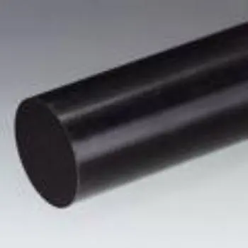 black polycarbonate rod