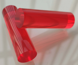 Red Acrylic Rod