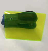 Fluorescent Green polycarbonate sheet